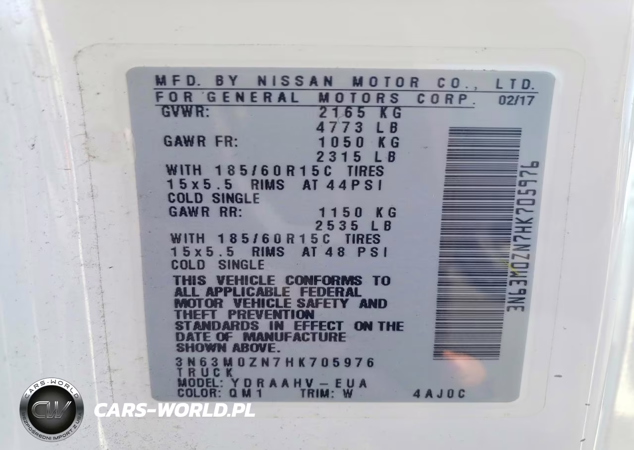 2017 Chevrolet City Express Lt VIN:3N63M0ZN7HK705976 - 12