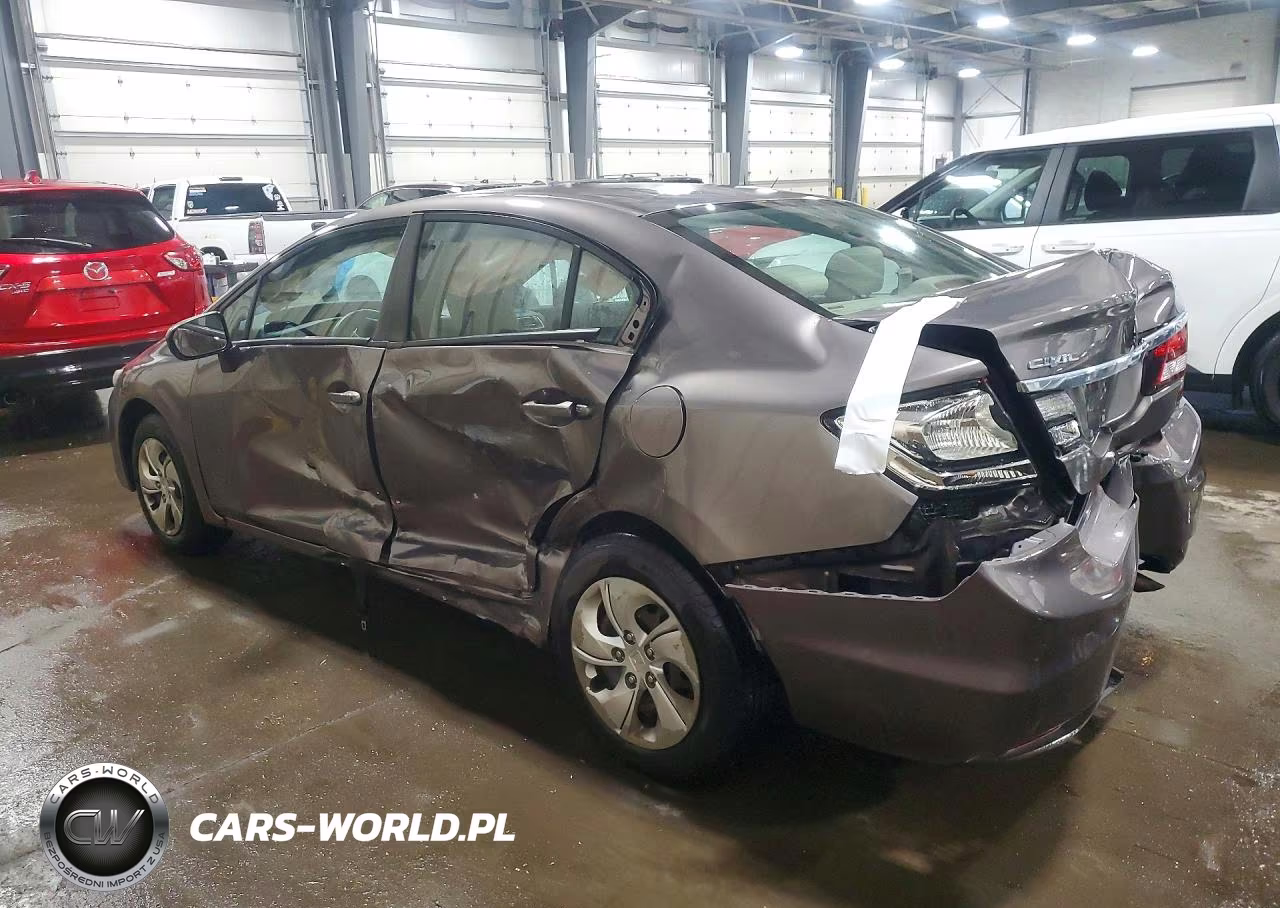 2015 Honda Civic Lx VIN:19XFB2F5XFE061763 - 2