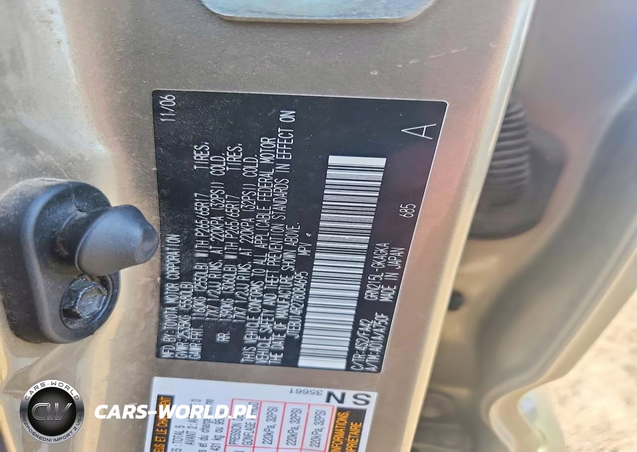 2007 Toyota 4Runner Sr5 VIN:JTEBU14R278084695 - 13