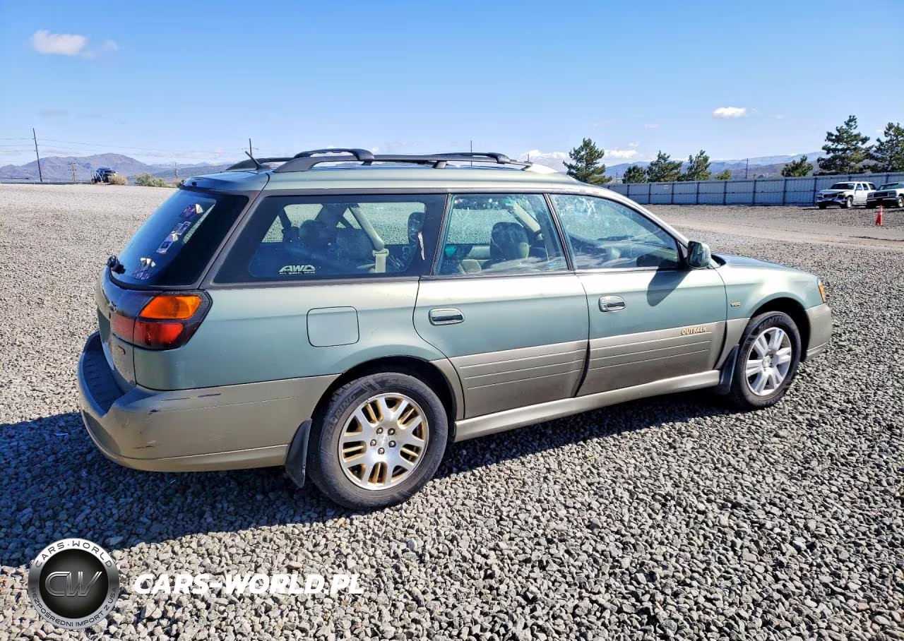 2003 Subaru Legacy Outback H6 3.0 Vdc VIN:4S3BH896637657100 - 3