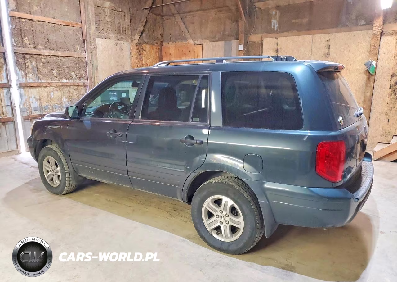 2005 Honda Pilot Exl VIN:2HKYF18555H517358 - 2