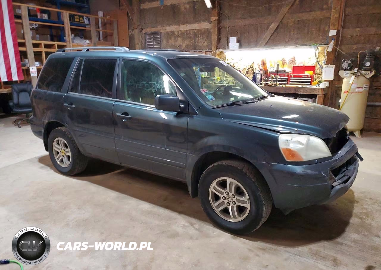 2005 Honda Pilot Exl VIN:2HKYF18555H517358 - 4