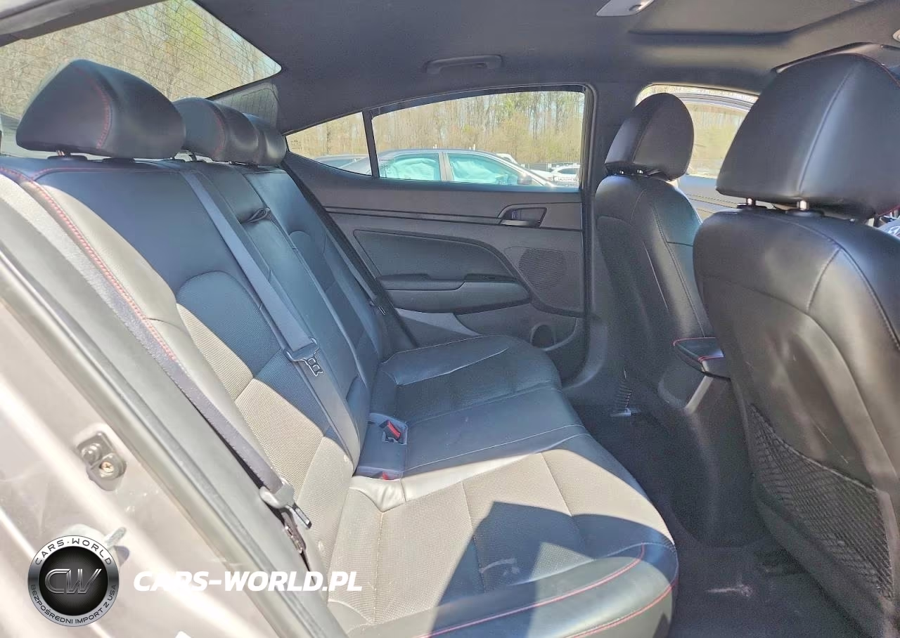 2020 Hyundai Elantra Sport VIN:KMHD04LB6LU070584 - 10