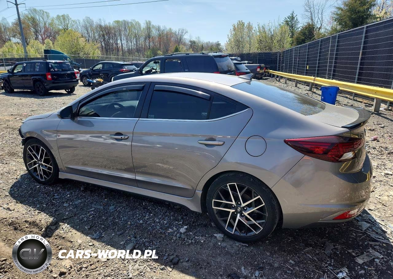 2020 Hyundai Elantra Sport VIN:KMHD04LB6LU070584 - 2