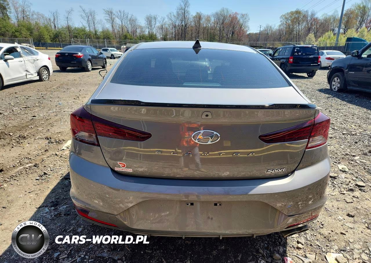 2020 Hyundai Elantra Sport VIN:KMHD04LB6LU070584 - 6
