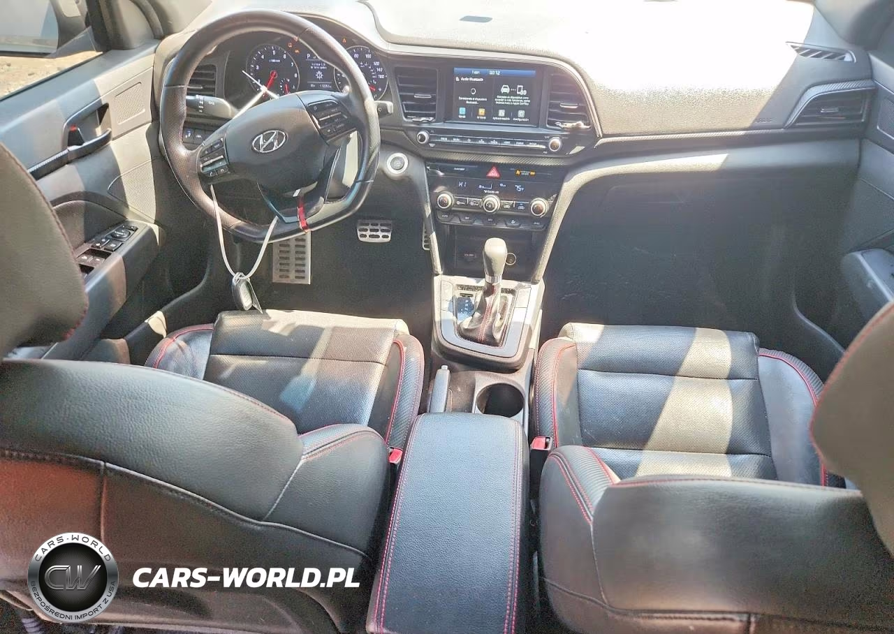 2020 Hyundai Elantra Sport VIN:KMHD04LB6LU070584 - 8