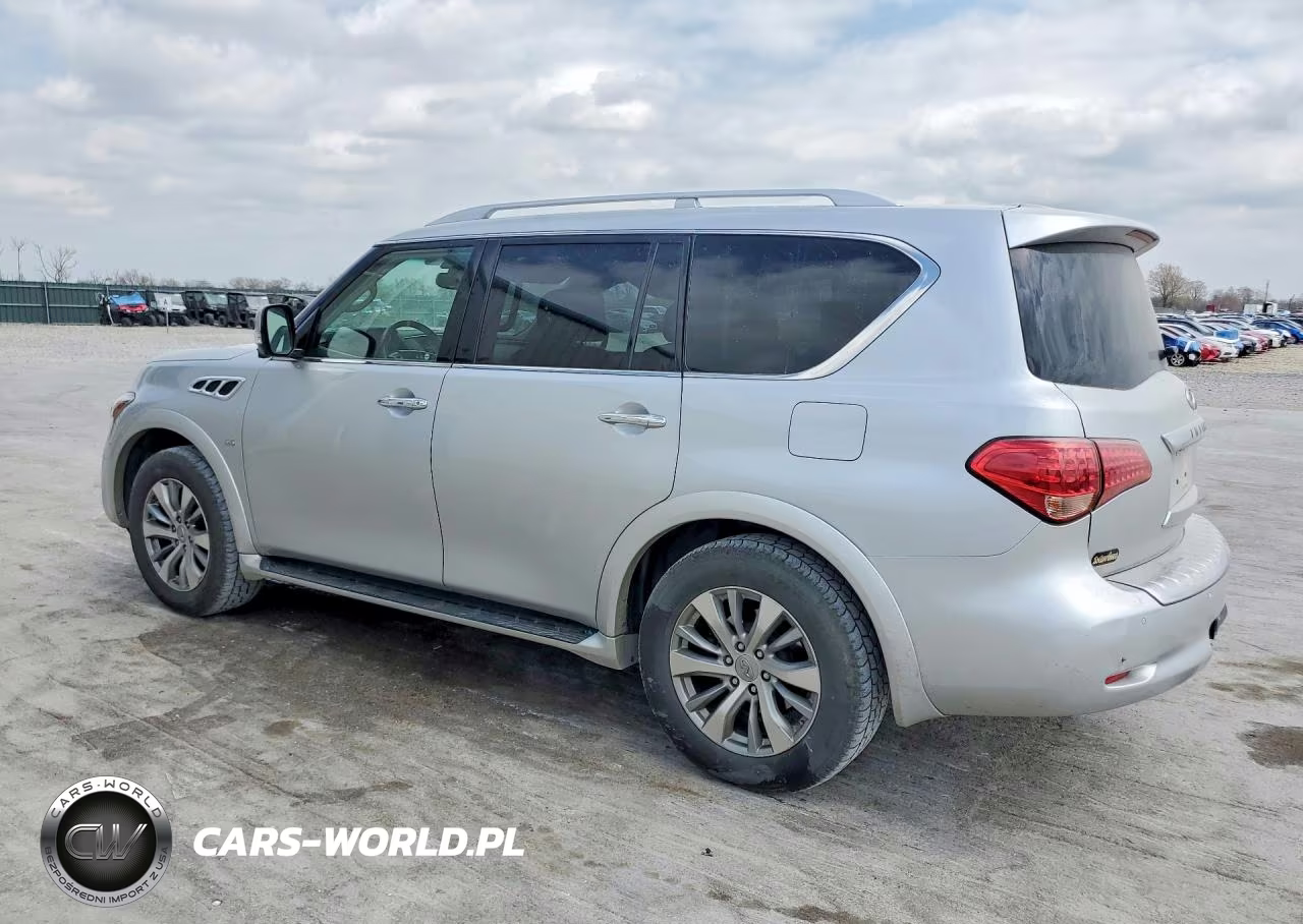 2017 Infiniti Qx80 4D 4X4 VIN:JN8AZ2NE6H9150667 - 2