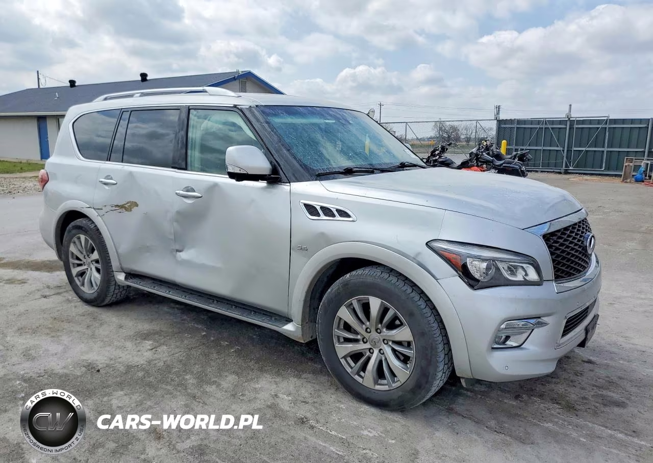 2017 Infiniti Qx80 4D 4X4 VIN:JN8AZ2NE6H9150667 - 4