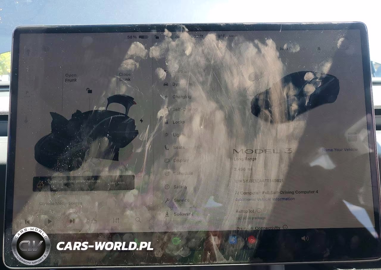 2026 Tesla Model 3 VIN:5YJ3E1EA4TF145621 - 9