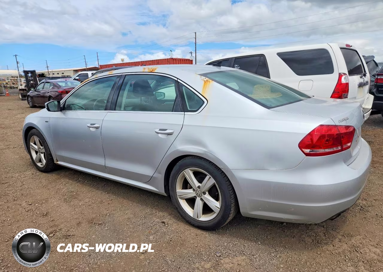 2015 Volkswagen Passat S VIN:1VWAT7A37FC119410 - 2