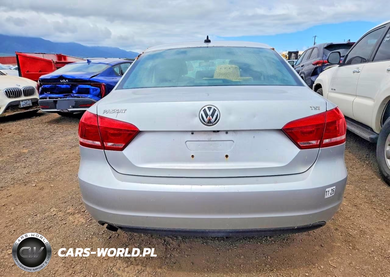 2015 Volkswagen Passat S VIN:1VWAT7A37FC119410 - 6