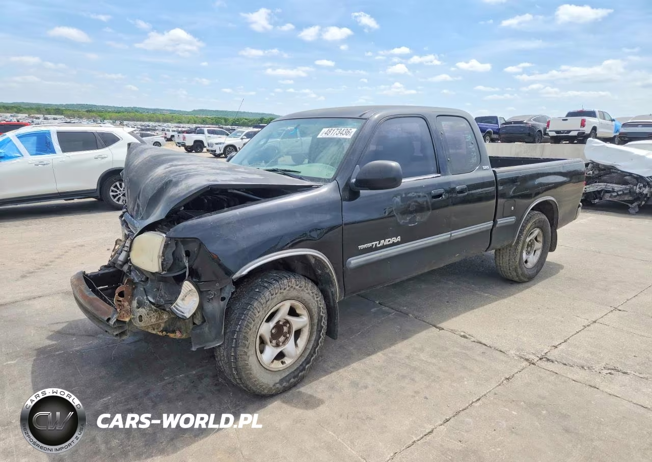 2000 Toyota Tundra Sr5 VIN:5TBRN3419YS001209 - 1