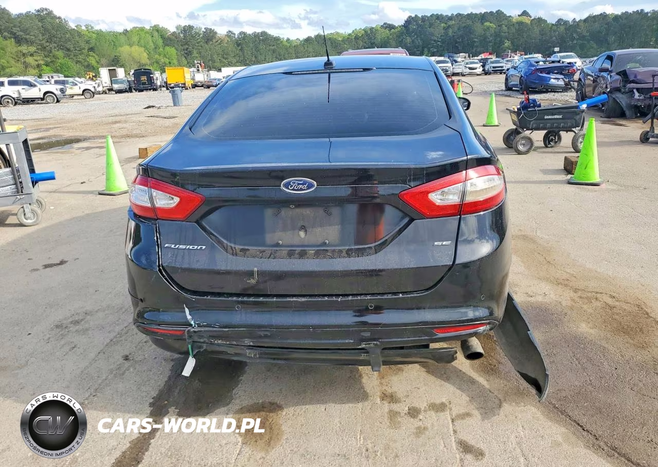 2016 Ford Fusion Se VIN:3FA6P0H71GR349370 - 6