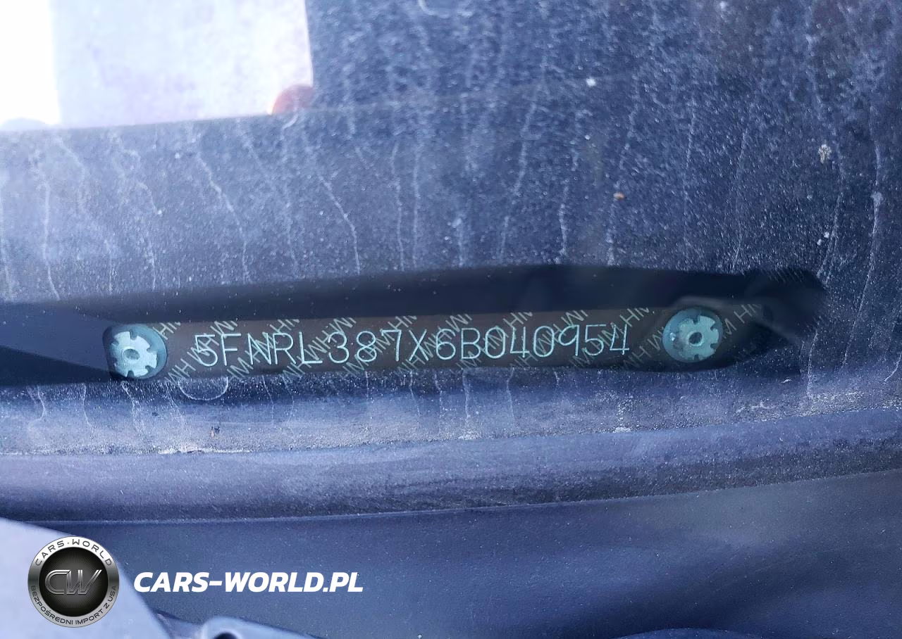 2006 Honda Odyssey Exl VIN:5FNRL387X6B040954 - 13