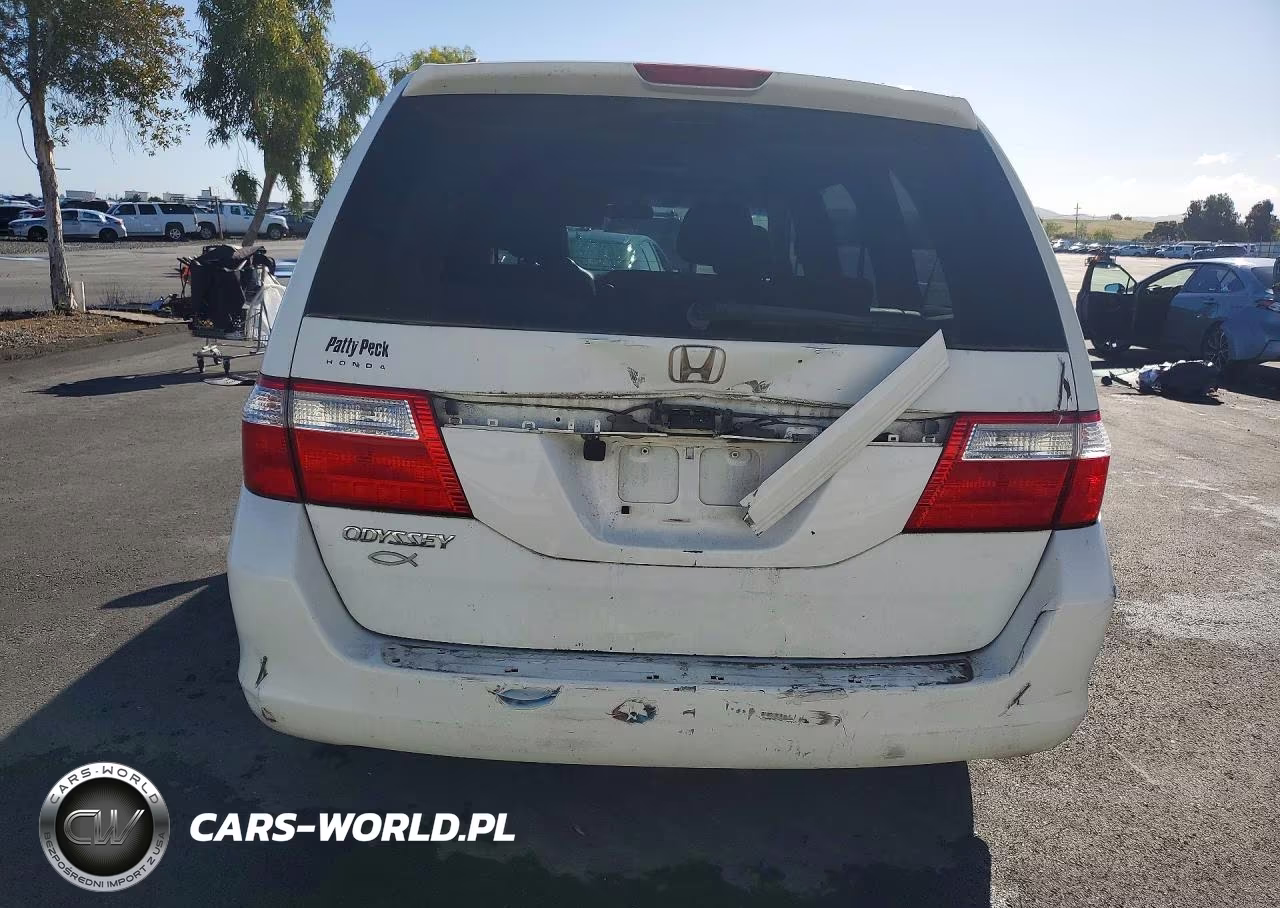 2006 Honda Odyssey Exl VIN:5FNRL387X6B040954 - 6