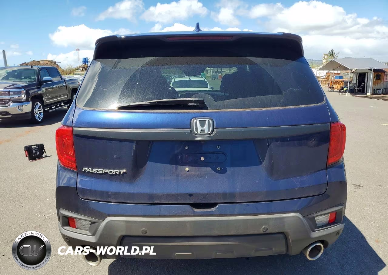 2022 Honda Passport Exl VIN:5FNYF7H51NB005890 - 6