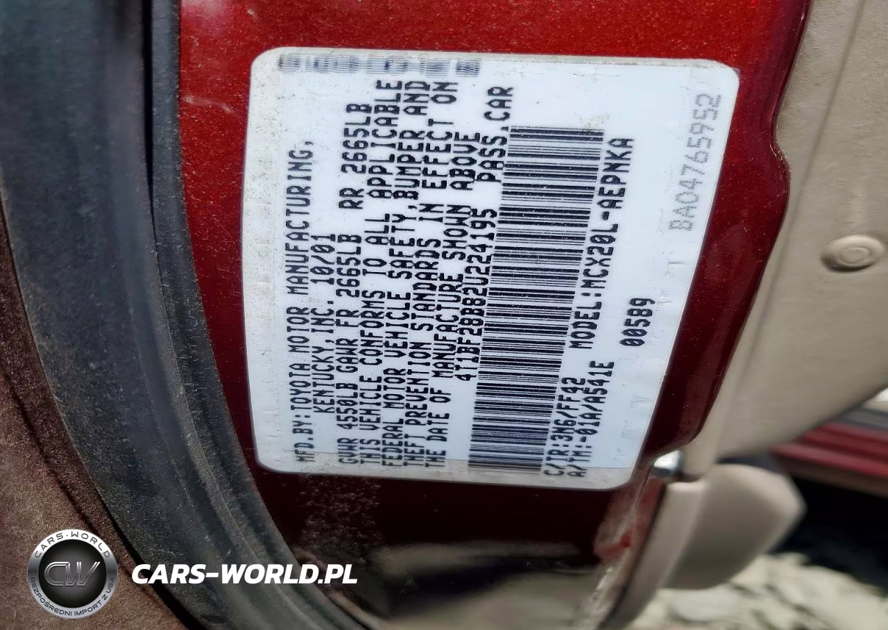 2002 Toyota Avalon Xl VIN:4T1BF28B82U224195 - 12