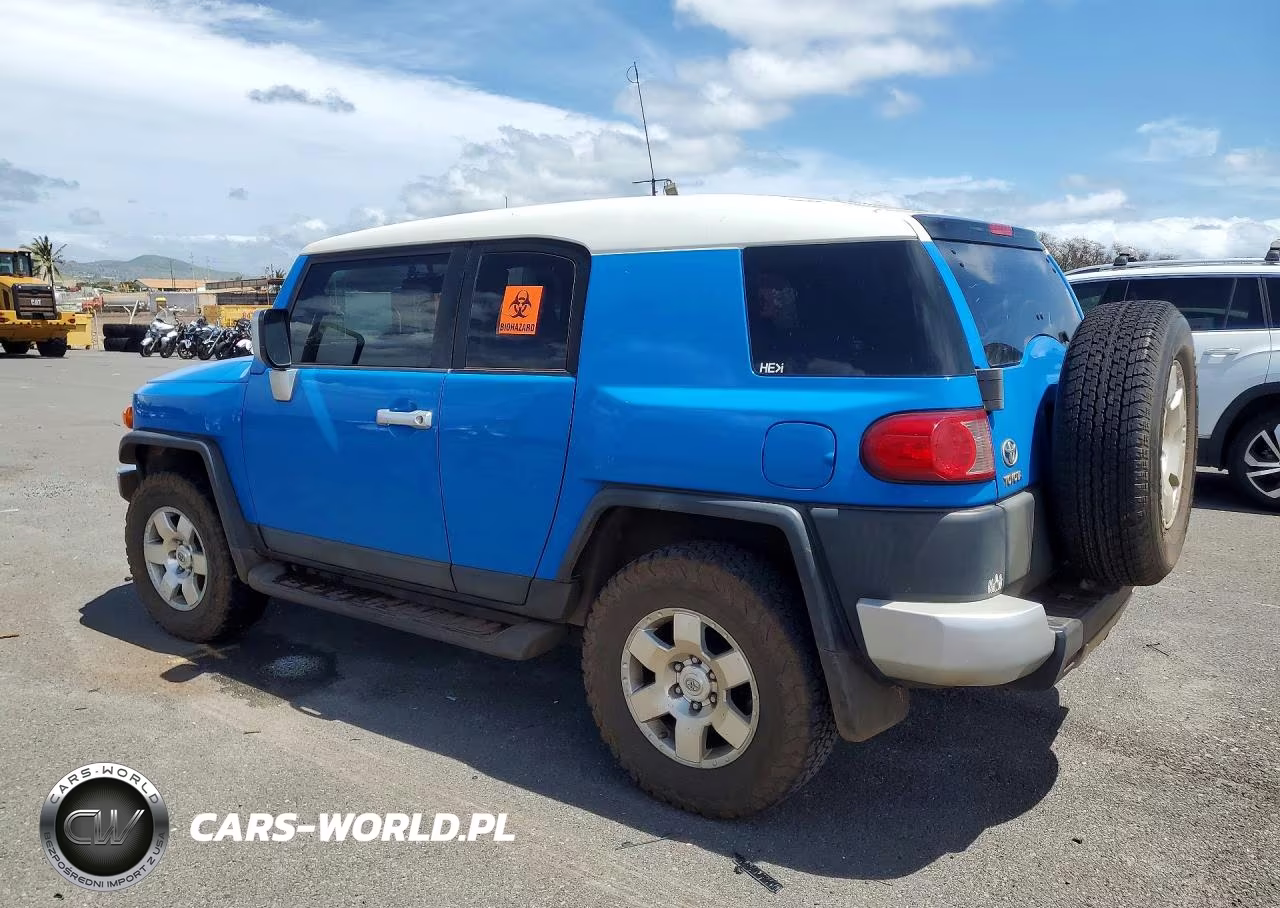 2007 Toyota Fj Cruiser Base VIN:JTEZU11F570007133 - 2