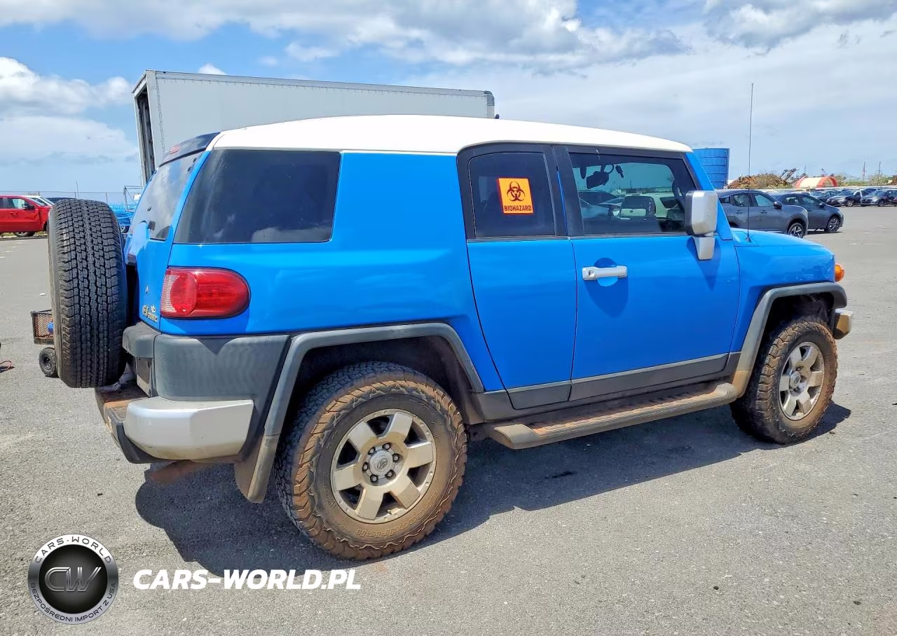 2007 Toyota Fj Cruiser Base VIN:JTEZU11F570007133 - 3