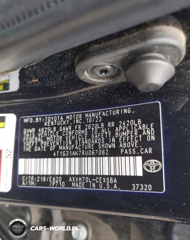 2024 Toyota Camry Hybrid Se VIN:4T1G31AK7RU067062 - 12