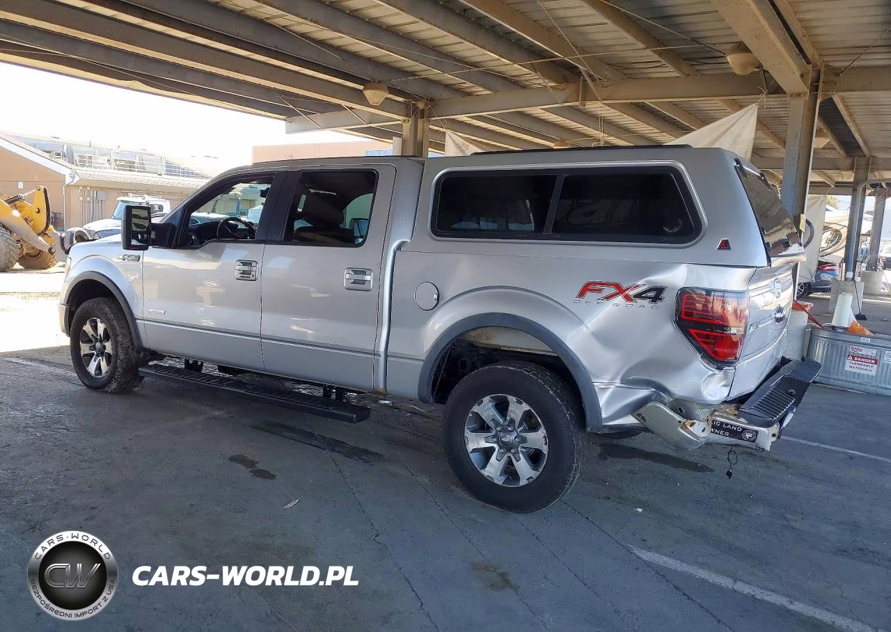2012 Ford F150 Supercrew VIN:1FTFW1ETXCFB43881 - 2