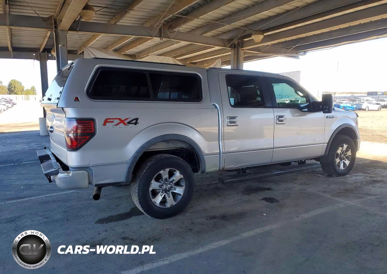 2012 Ford F150 Supercrew VIN:1FTFW1ETXCFB43881 - 3