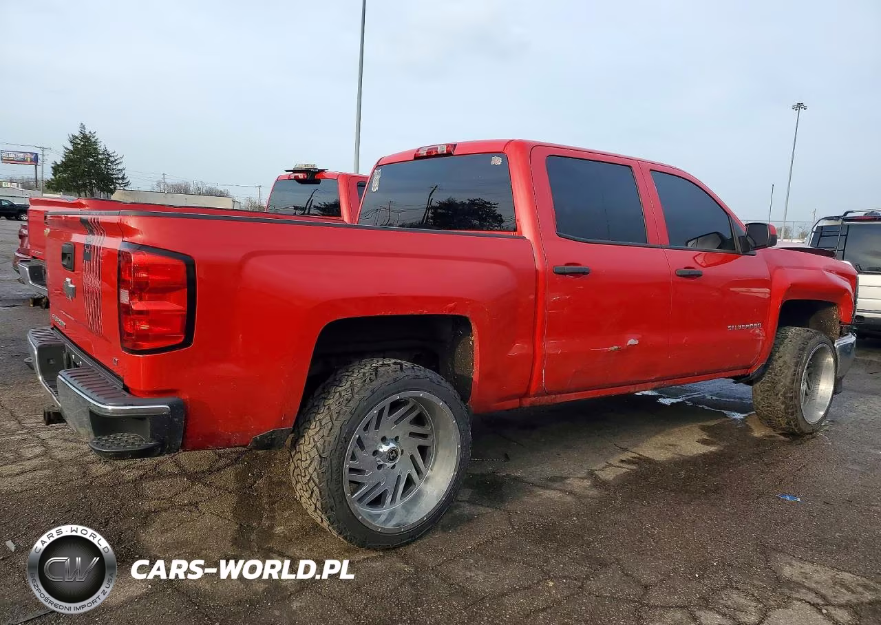 2014 Chevrolet Silverado K1500 Lt VIN:3GCUKREC8EG532523 - 3