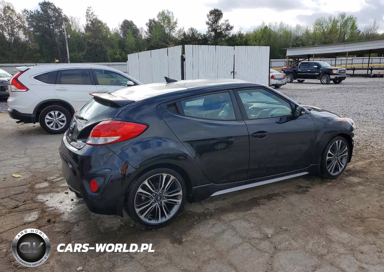 2017 Hyundai Veloster Turbo VIN:KMHTC6AE8HU309412 - 3