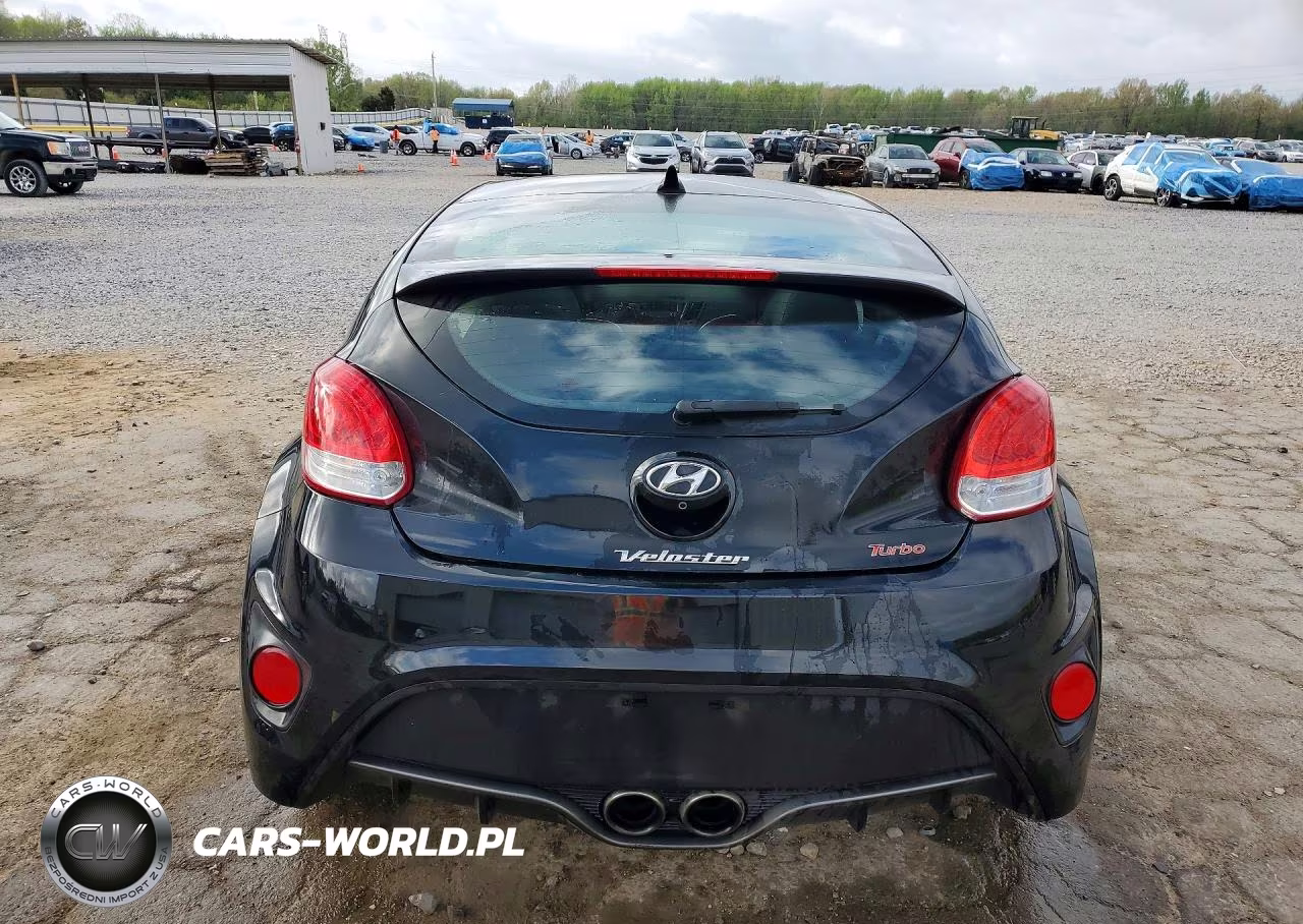 2017 Hyundai Veloster Turbo VIN:KMHTC6AE8HU309412 - 6