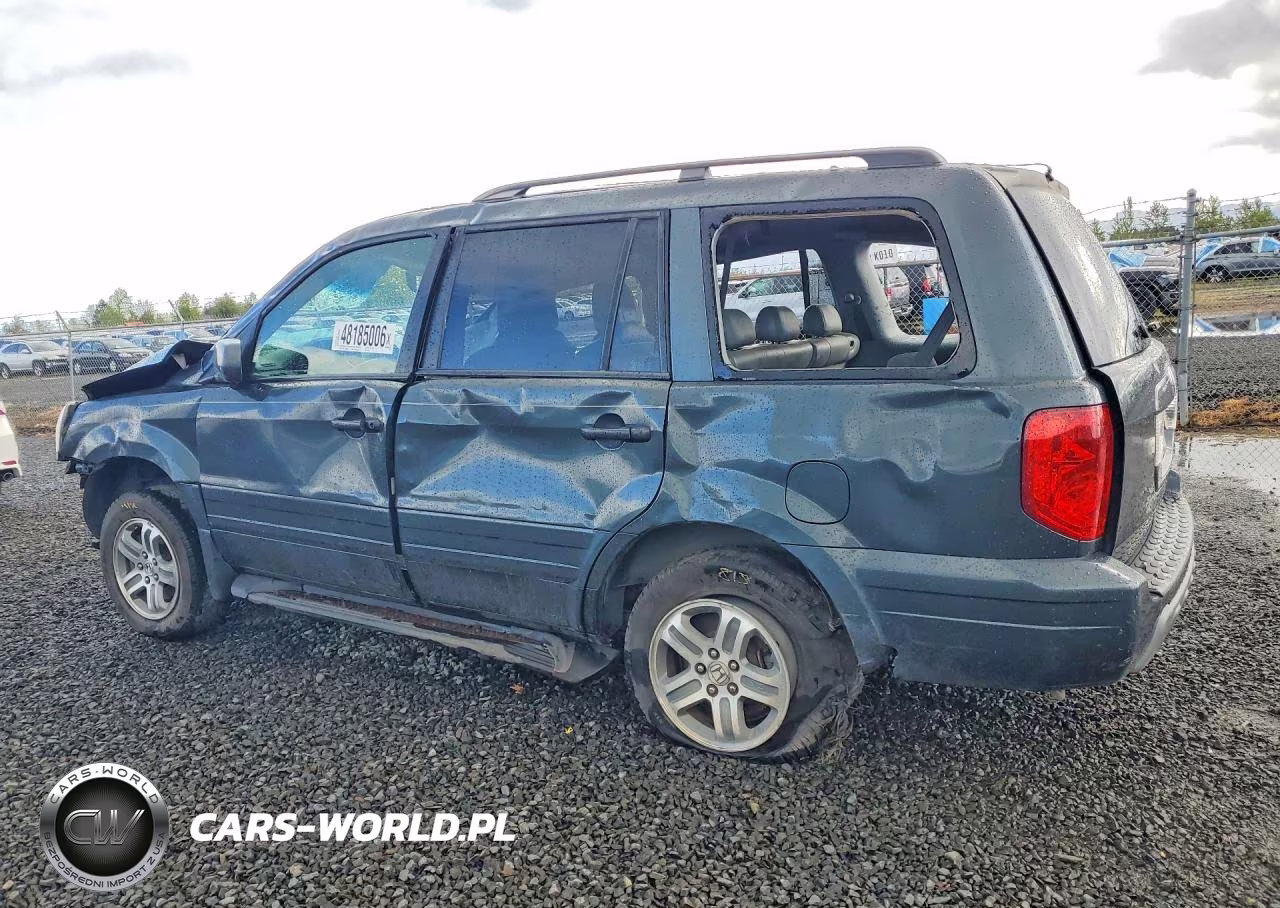 2004 Honda Pilot Exl VIN:2HKYF18754H540347 - 2