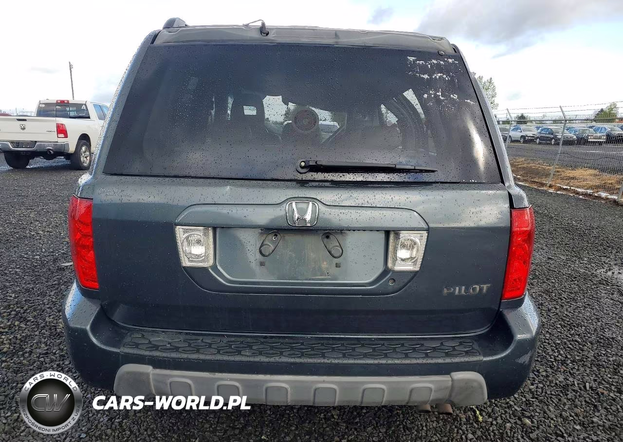 2004 Honda Pilot Exl VIN:2HKYF18754H540347 - 6