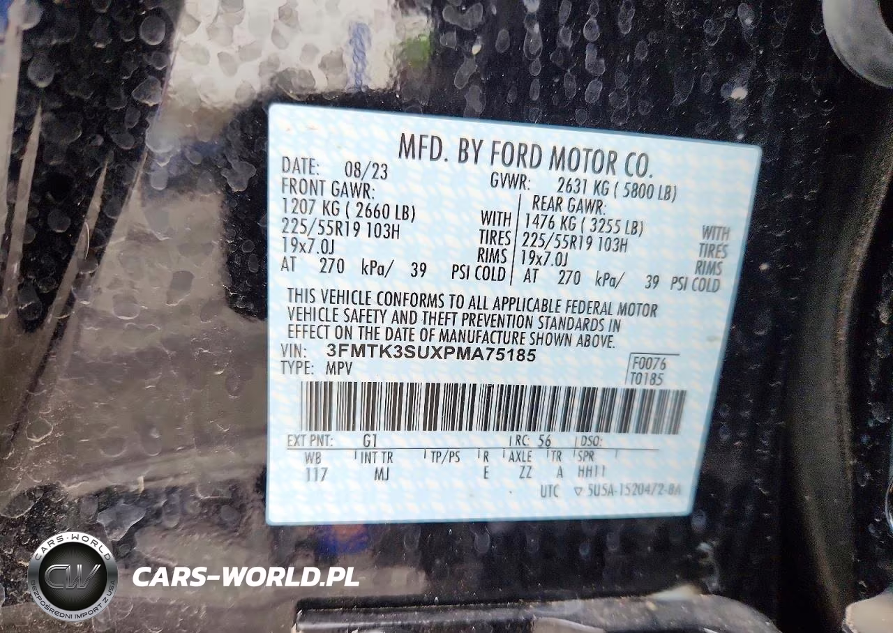 2023 Ford Mustang Mach-E Premium VIN:3FMTK3SUXPMA75185 - 13
