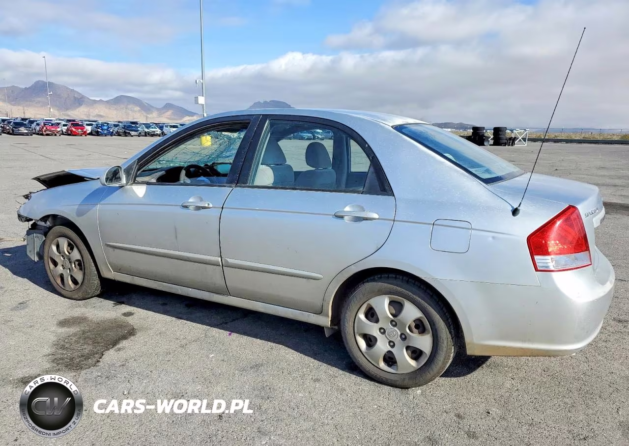 2008 Kia Spectra Ex VIN:KNAFE122185579026 - 2