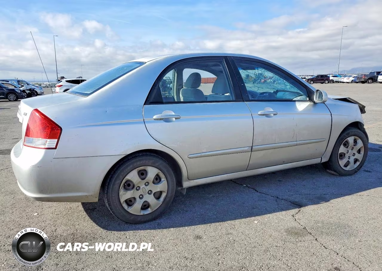 2008 Kia Spectra Ex VIN:KNAFE122185579026 - 3