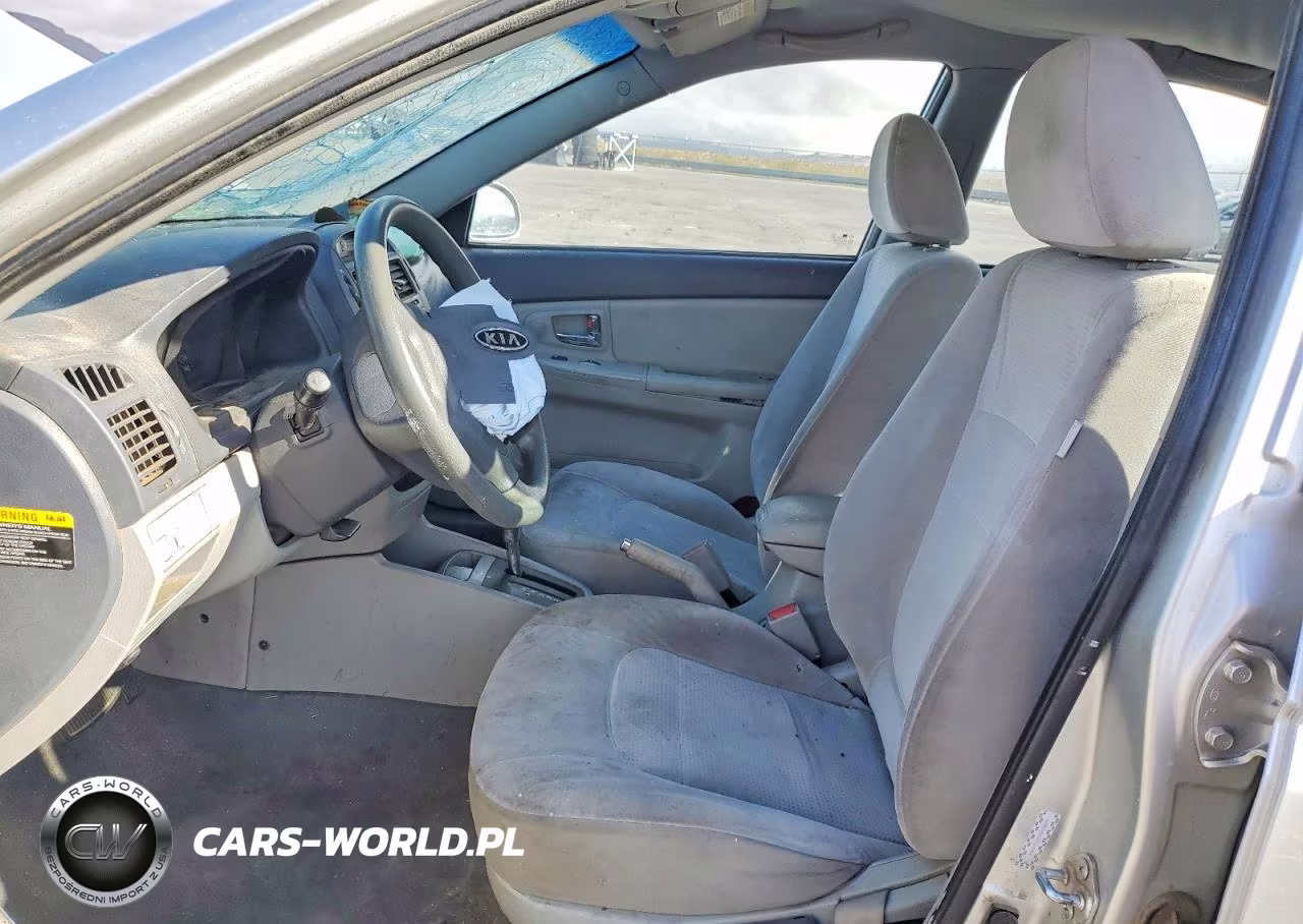2008 Kia Spectra Ex VIN:KNAFE122185579026 - 7