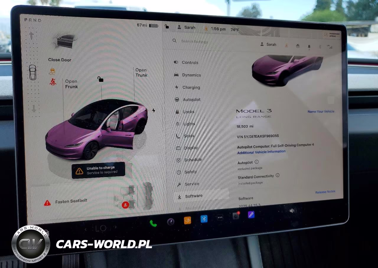 2025 Tesla Model 3 VIN:5YJ3E1EAXSF969055 - 9