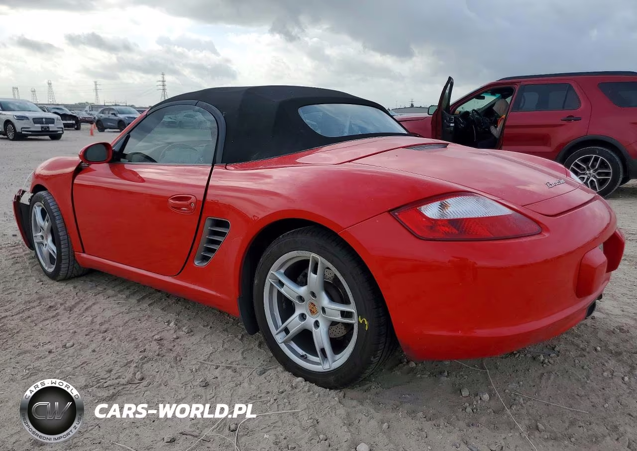 2007 Porsche Boxster VIN:WP0CA29827U712334 - 2