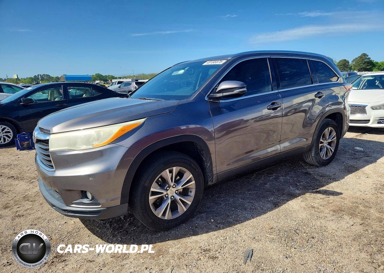 2014 Toyota Highlander Xle