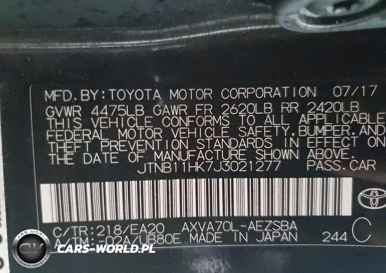 2018 Toyota Camry Se VIN:JTNB11HK7J3021277 - 13