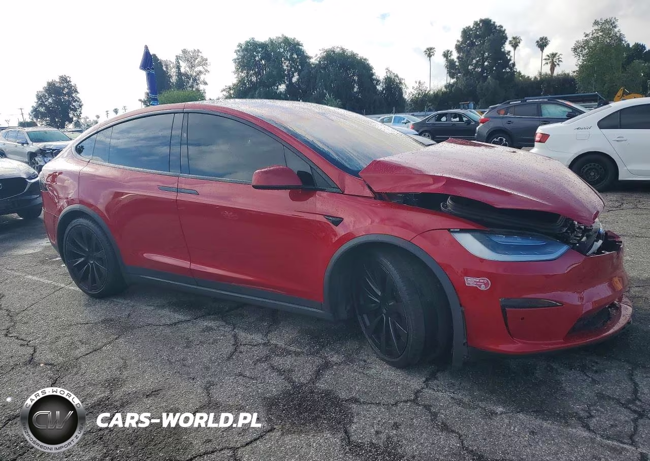 2022 Tesla Model X VIN:7SAXCAE54NF357614 - 4