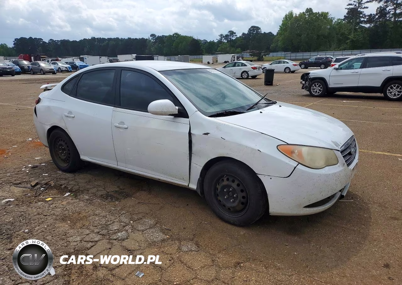 2008 Hyundai Elantra Gls VIN:KMHDU46D38U545522 - 4