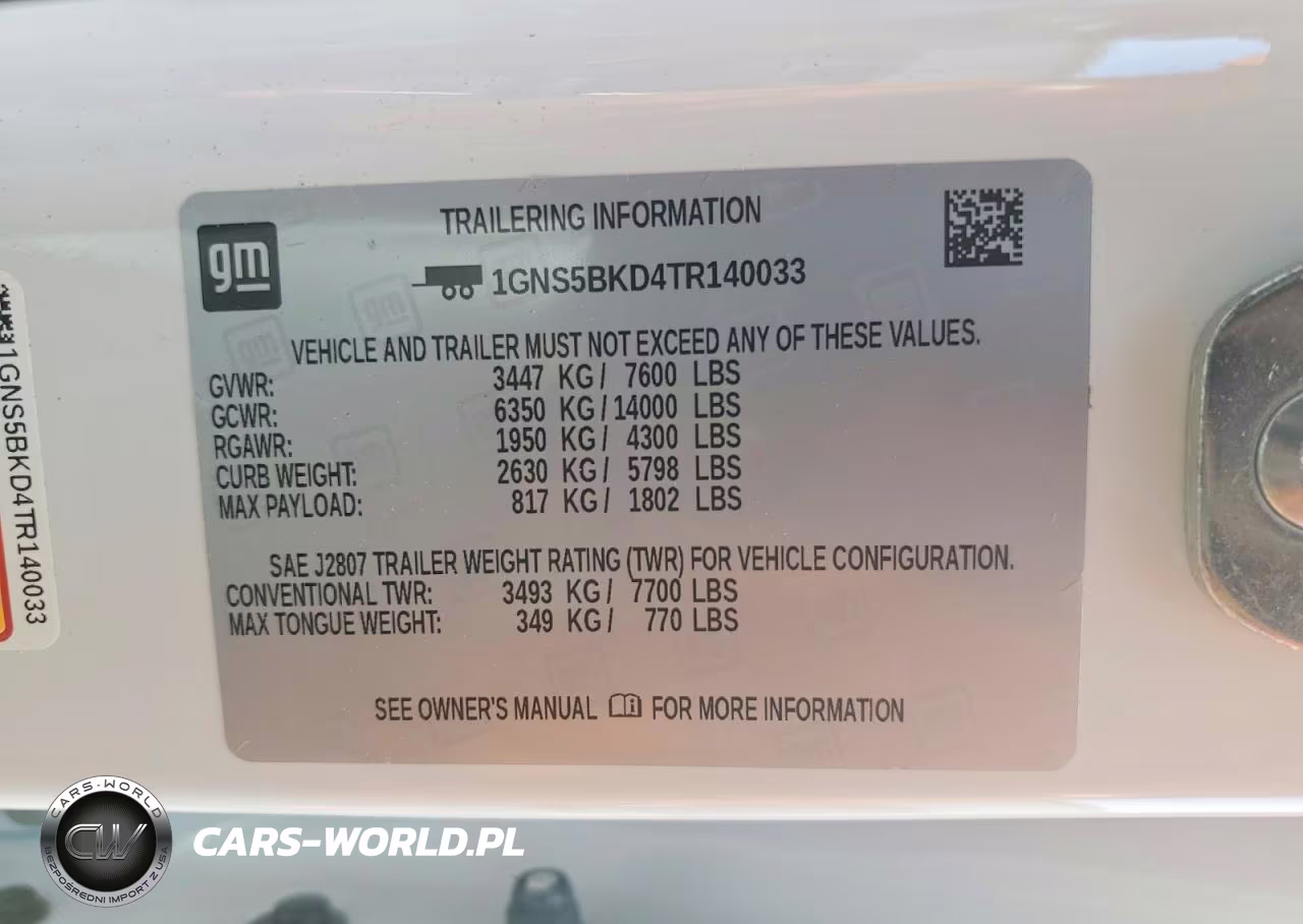 2026 Chevrolet Suburban C1500 Ls VIN:1GNS5BKD4TR140033 - 14