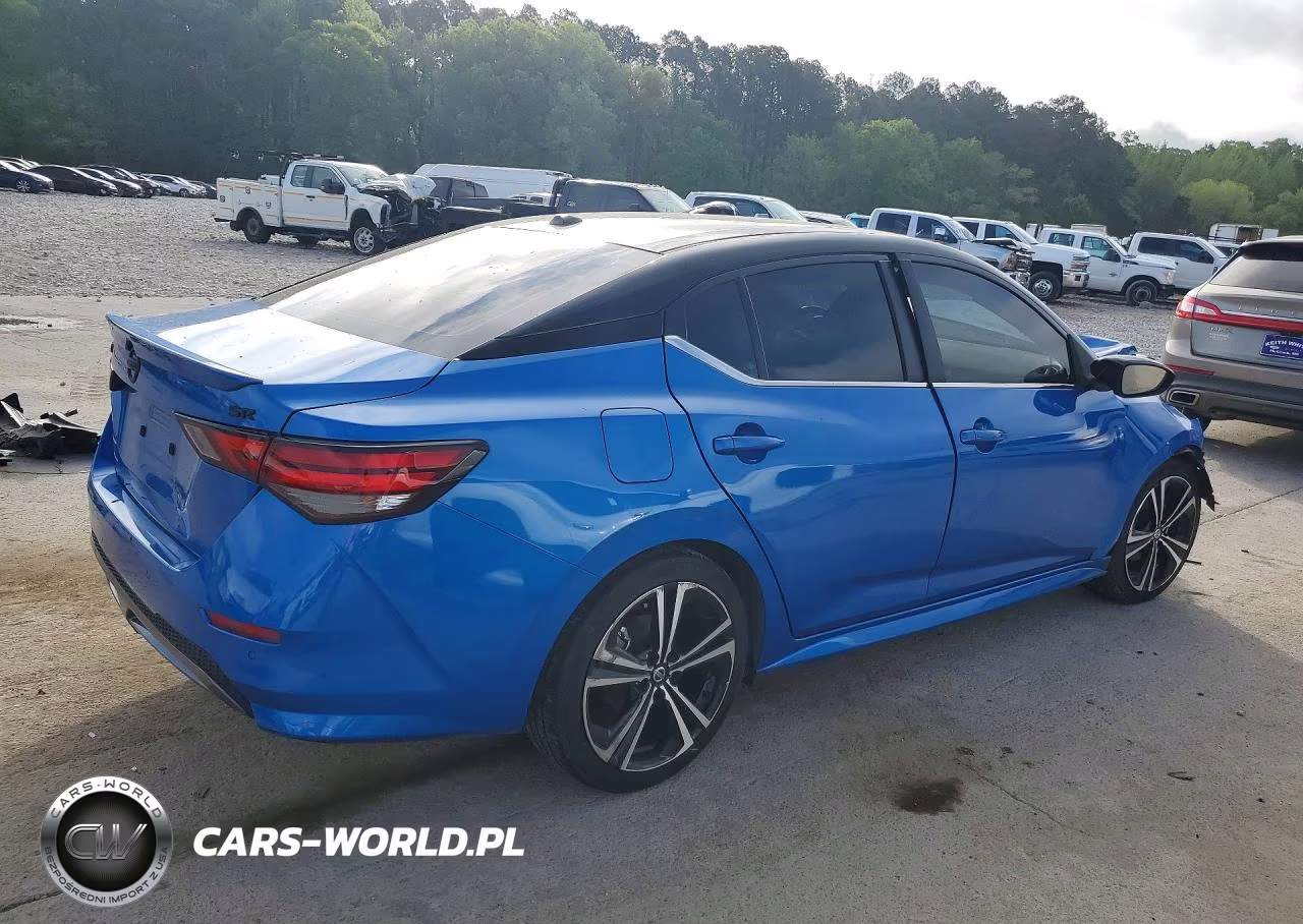2022 Nissan Sentra Sr VIN:3N1AB8DV4NY206151 - 3