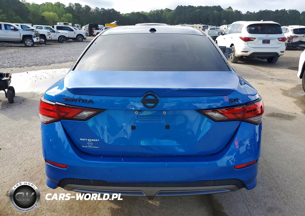 2022 Nissan Sentra Sr VIN:3N1AB8DV4NY206151 - 6