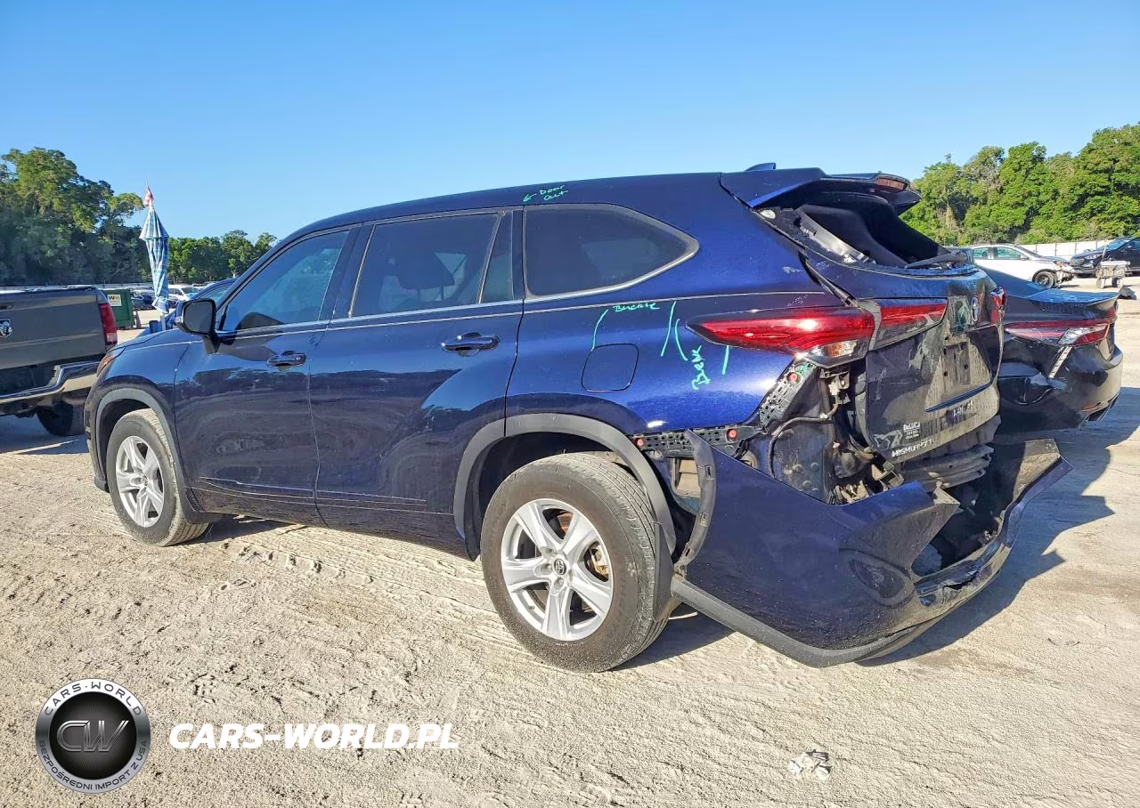 2020 Toyota Highlander L VIN:5TDCZRAH1LS031108 - 2