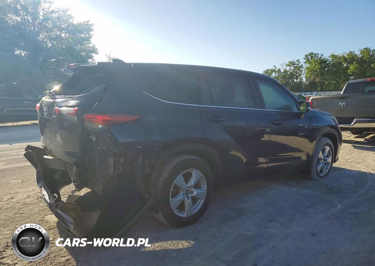 2020 Toyota Highlander L VIN:5TDCZRAH1LS031108 - 3