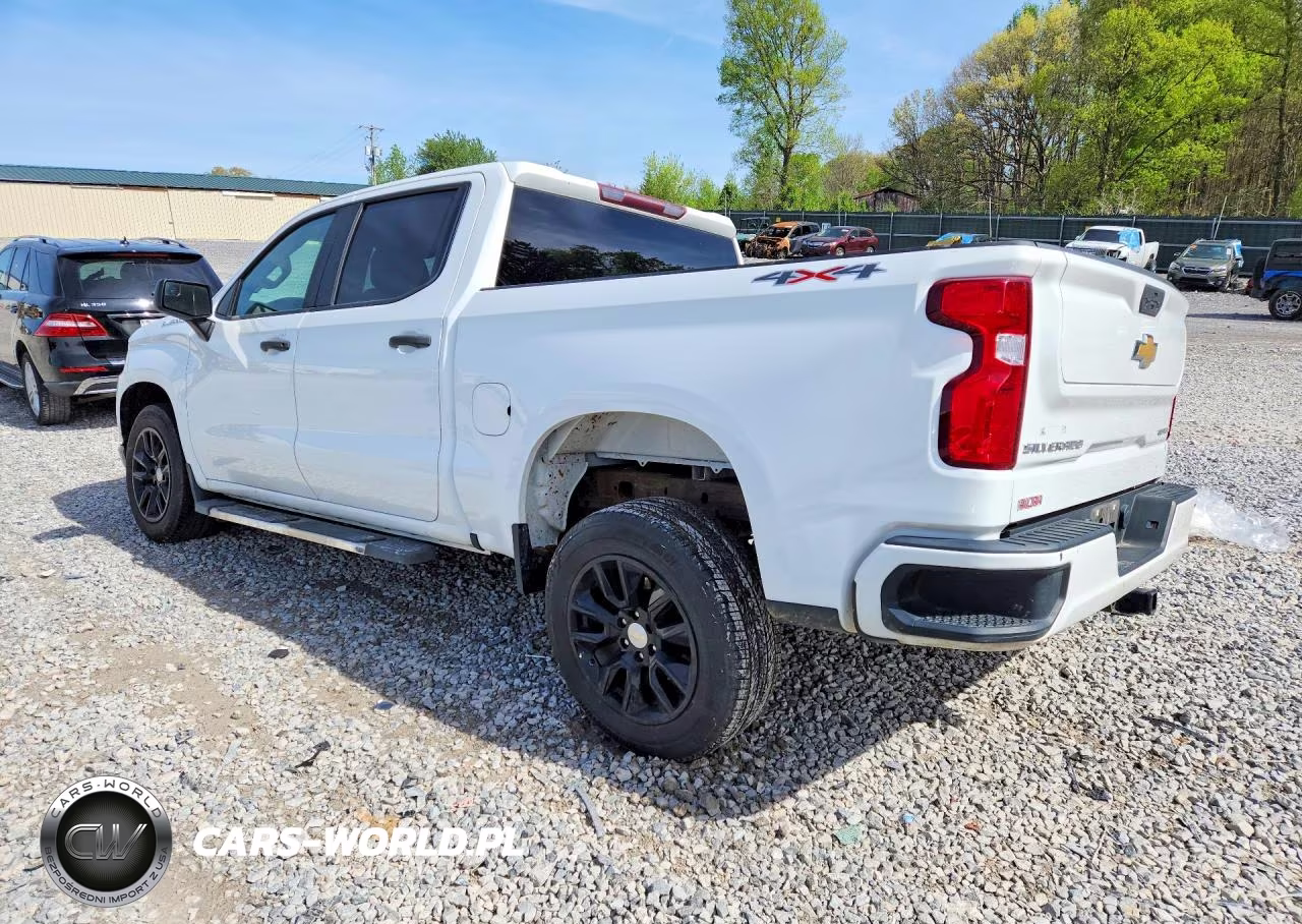 2021 Chevrolet Silverado K1500 Custom VIN:3GCPYBEK9MG420144 - 2