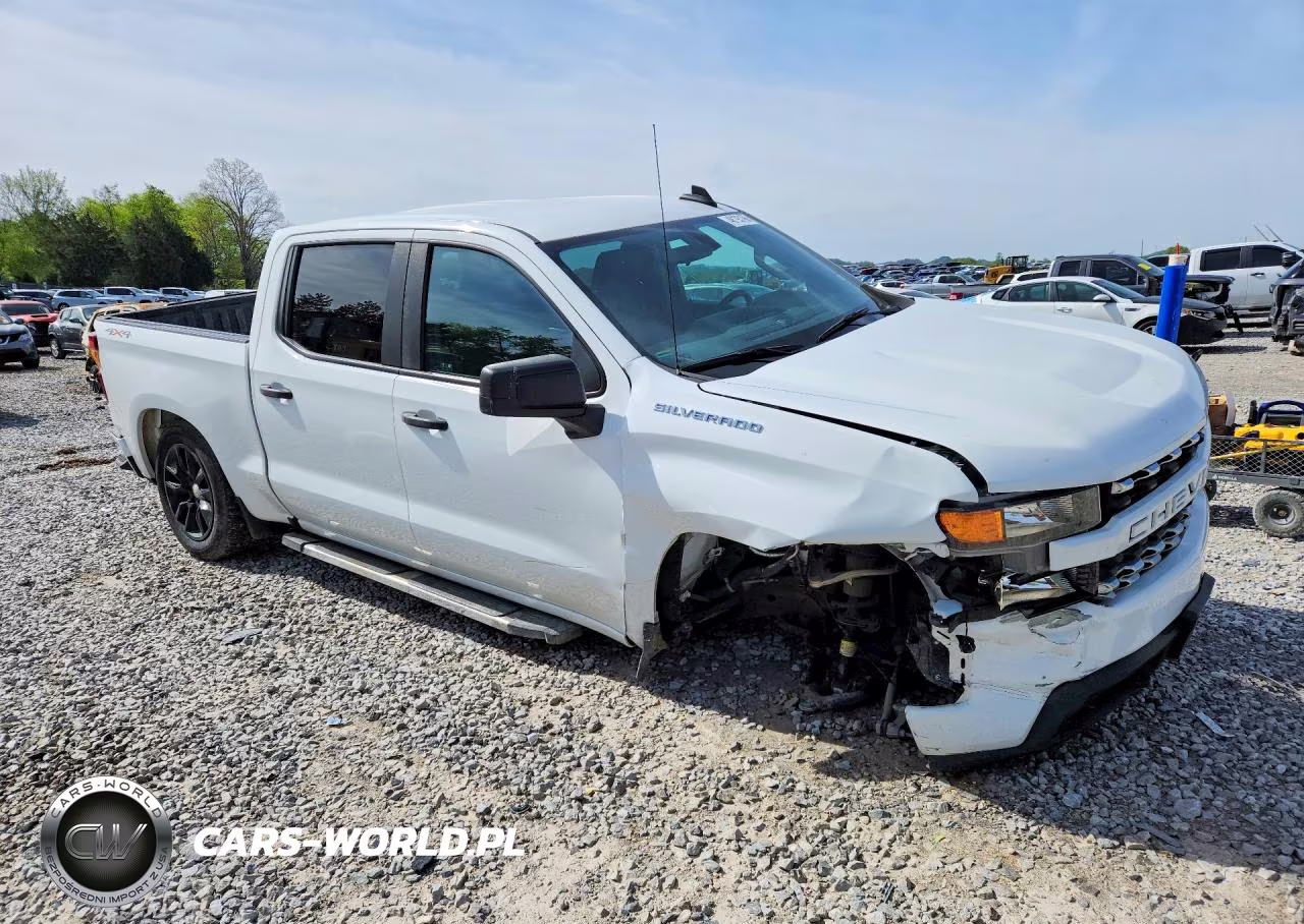 2021 Chevrolet Silverado K1500 Custom VIN:3GCPYBEK9MG420144 - 4