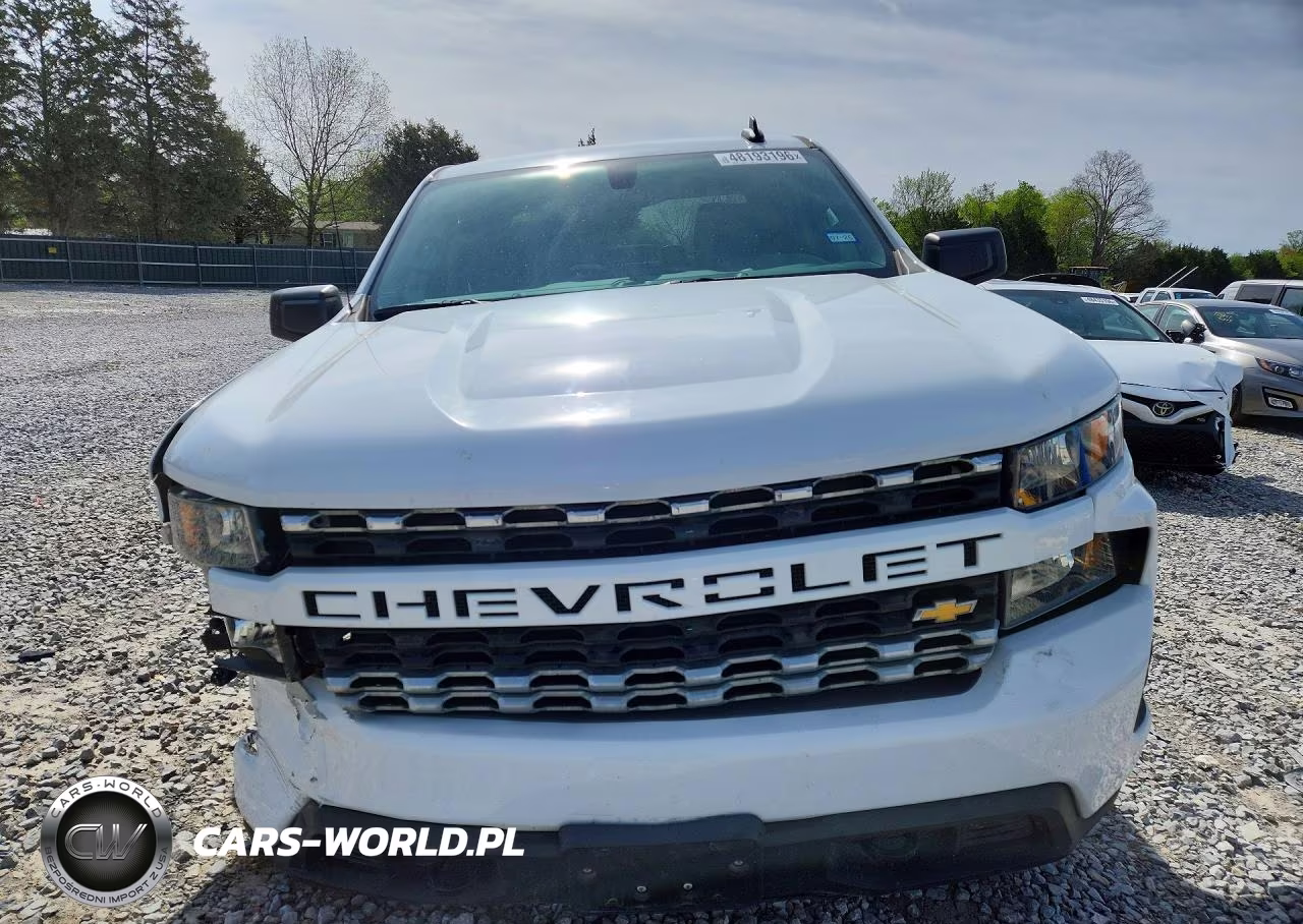 2021 Chevrolet Silverado K1500 Custom VIN:3GCPYBEK9MG420144 - 5