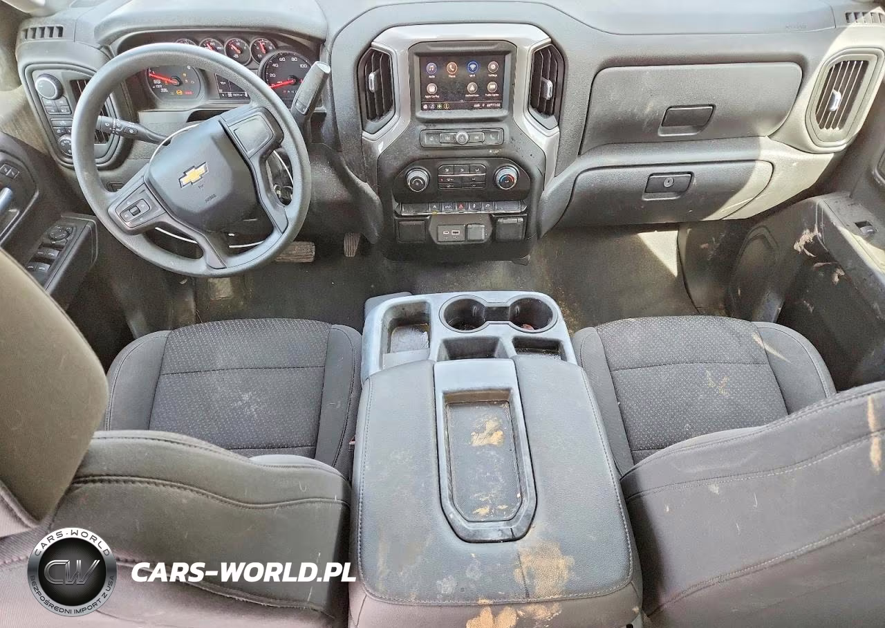2021 Chevrolet Silverado K1500 Custom VIN:3GCPYBEK9MG420144 - 8